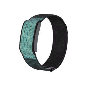 Amazfit Helio Black Green Nylon Strap