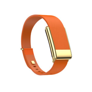 WHOOP Leather Replacement Strap – Orange